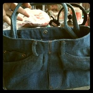 Super cute jean purse